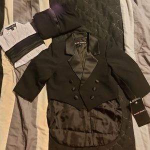 Black N Bianco toddle tuxdeo